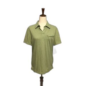 Men's Fitted Green Polo Banana Republic Size S